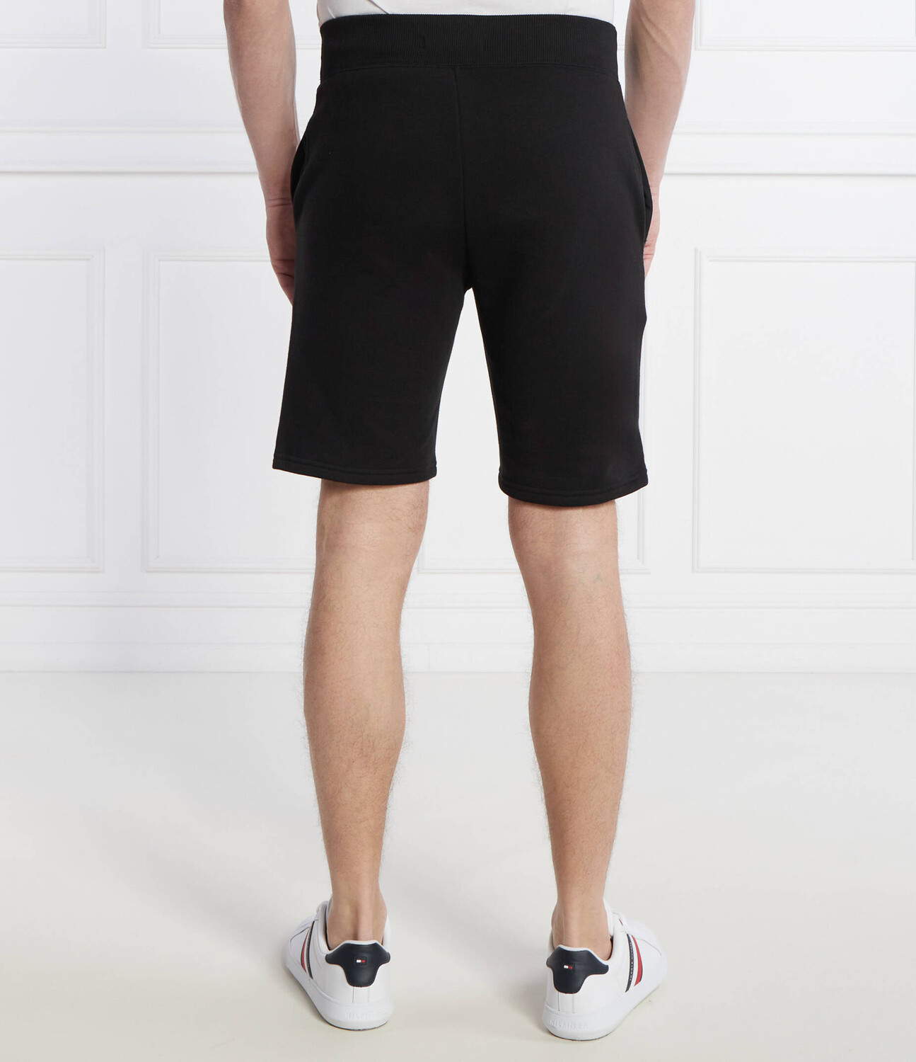 Спортивные шорты Tommy Hilfiger TRACK Regular Fit, черный — фото 4