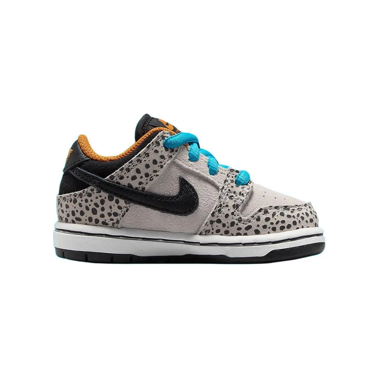 Кроссовки SB Dunk Low Electric Pack Olympic Safari TD Nike, светло-коричневый/черный/оранжевый — фото 3