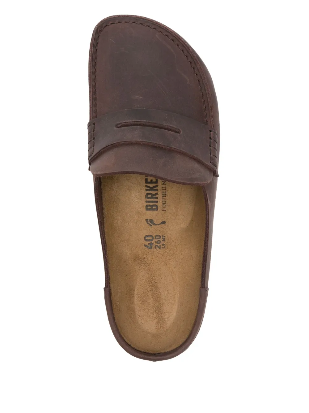 Неапольские мокасины BIRKENSTOCK, коричневый — фото 4