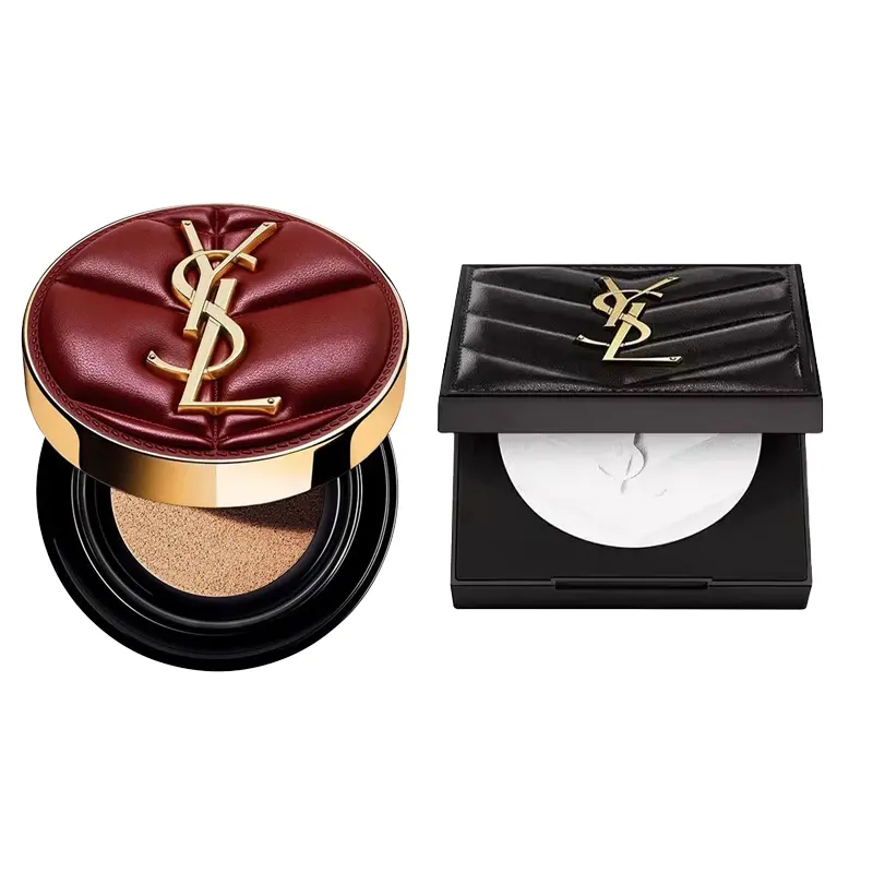 

Пудра Cloud Air Cushion Soft Matte Honey компактная косметика легко растушевывается, не оставляет следов SAINT LAURENT