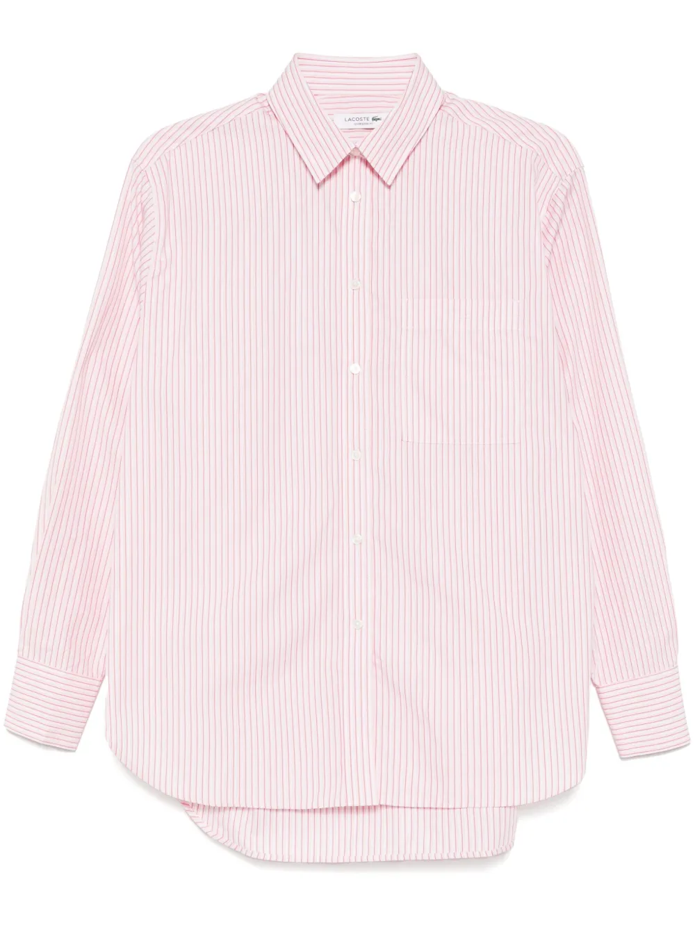 

Поплиновая рубашка Lacoste, розовый
