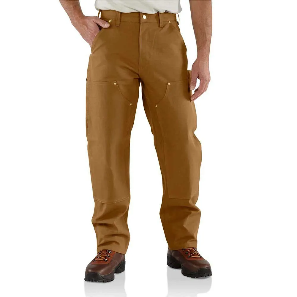 

Брюки Carhartt Duck Double Front Loose Fit, коричневый