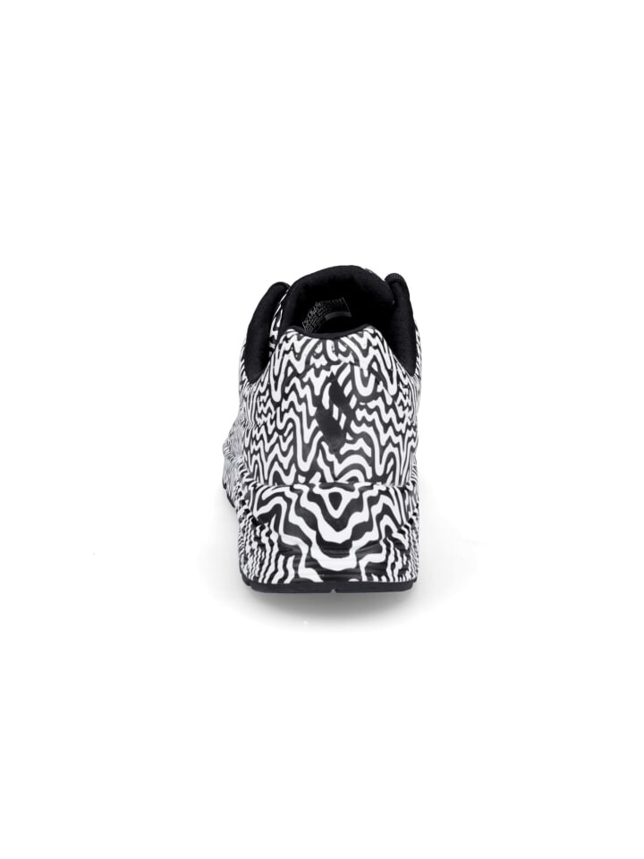 Низкие кроссовки Skechers UNO Infinite Drip, цвет schwarz weiß — фото 3