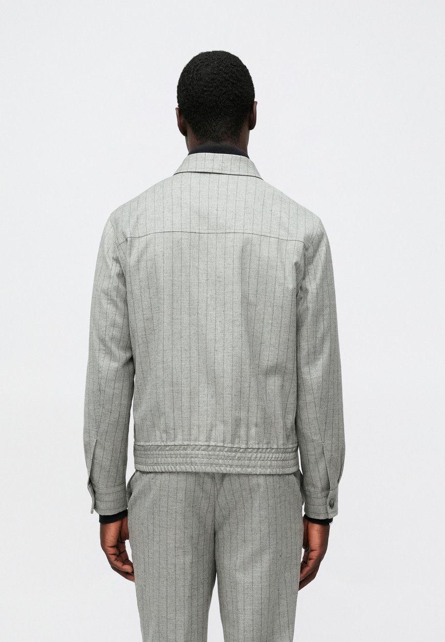 Куртка BOSS HANRY WING, Silver-Coloured/Grey — фото 3