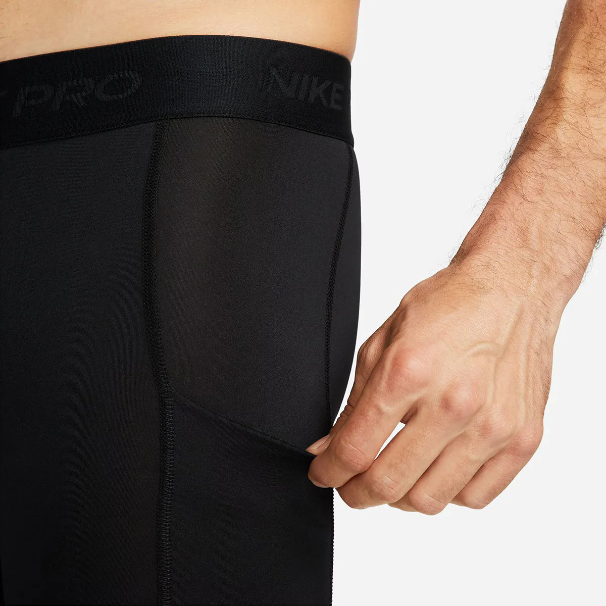 Мужские леггинсы Nike Pro Dri-FIT, чёрный — фото 3