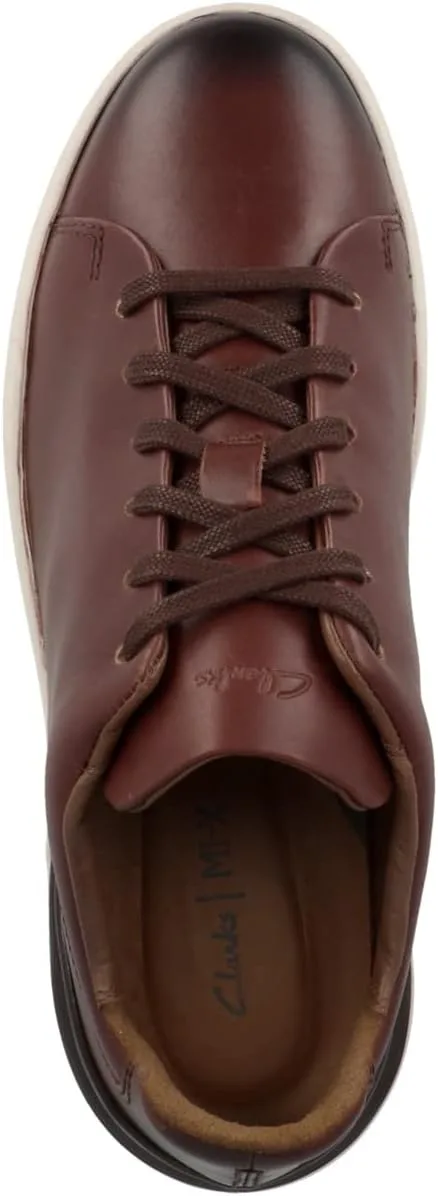 Кроссовки Clarks Court Lite Lace, коричневый — фото 2