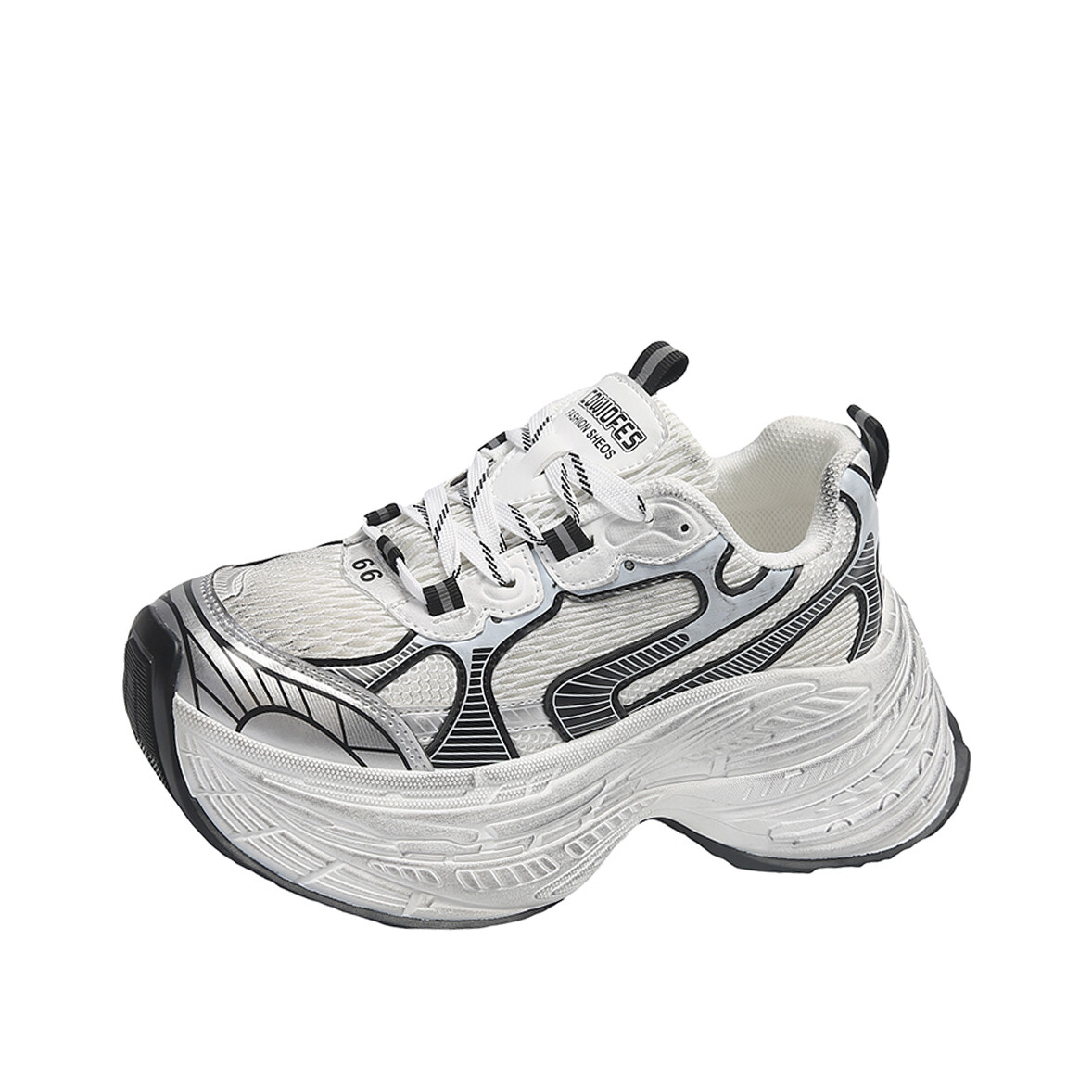 

Кроссовки MXGM Chunky Sneakers Women's Low-Top, Черный, Кроссовки MXGM Chunky Sneakers Women's Low-Top