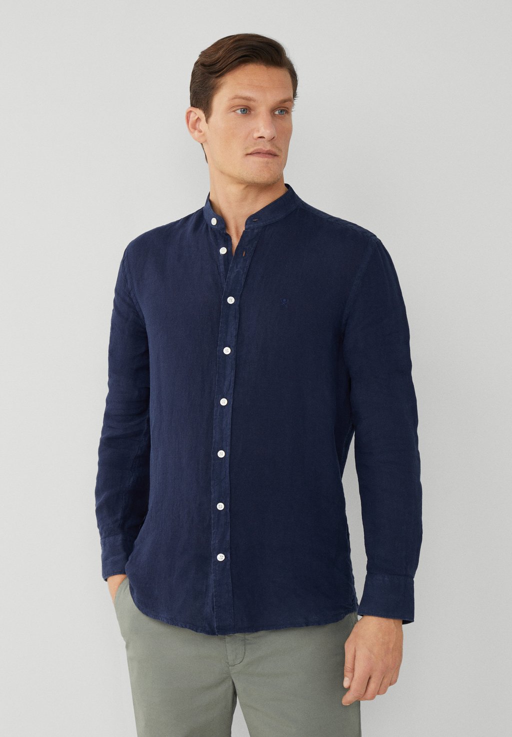 

Рубашка Hackett London, цвет navy