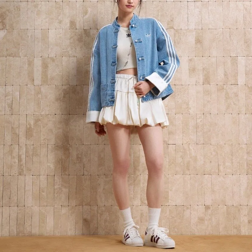 Куртка SS26 Women's Adidas Originals, Light Denim Blue — фото 4