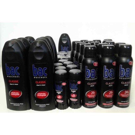 

Гель для душа Bac Classic для кожи и волос, 9 шт. Bac Classic Men De
