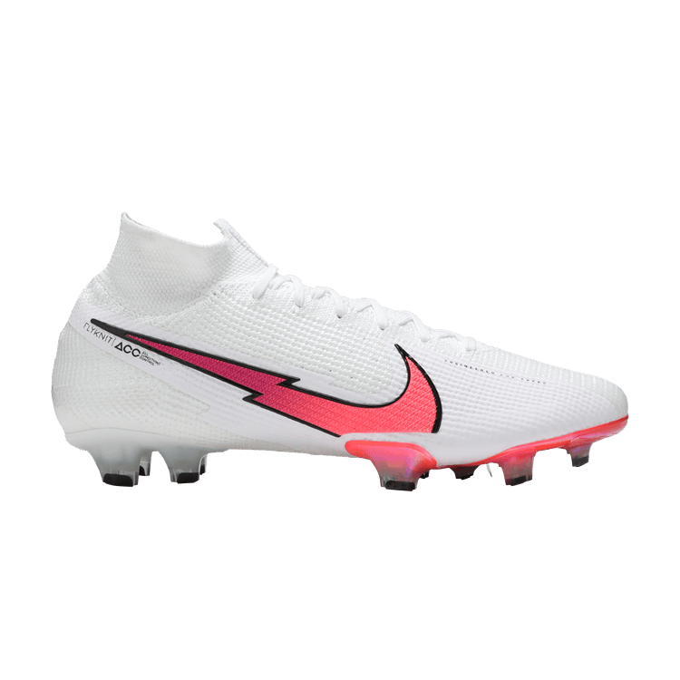 

Бутсы Nike Mercurial Superfly 7 Elite FG 'Flash Crimson', белый