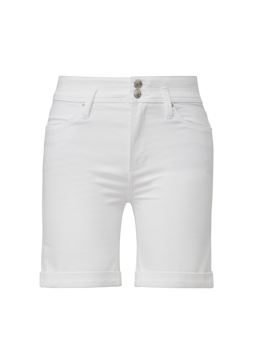 

Джинсовые шорты BERMUDA MID RISE s.Oliver, белый деним