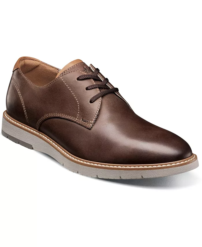 

Мужские классические оксфорды Vibe Plain Toe на шнуровке Florsheim, коричневый