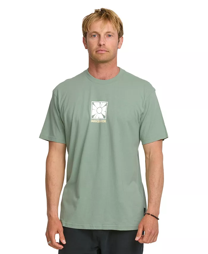 

Мужская футболка Bloomy с коротким рукавом Quiksilver, зеленый