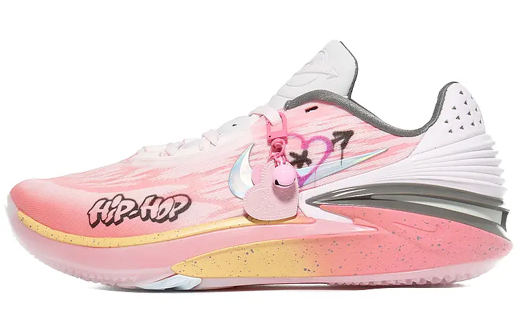 

Баскетбольные кроссовки Air Zoom G.T. Cut 2 Basketball Shoes Unisex Low-top Pink/yellow/black Nike