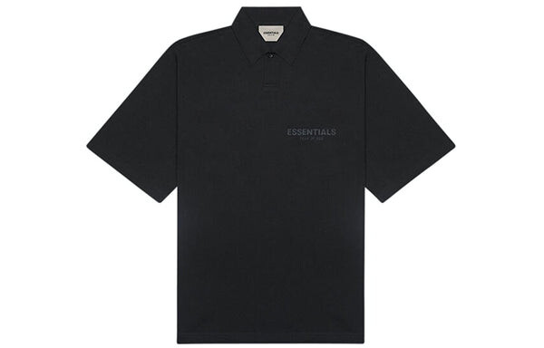 Рубашка ss20 logo polo shirt 'black' Fear Of God Essentials, черный — фото 2