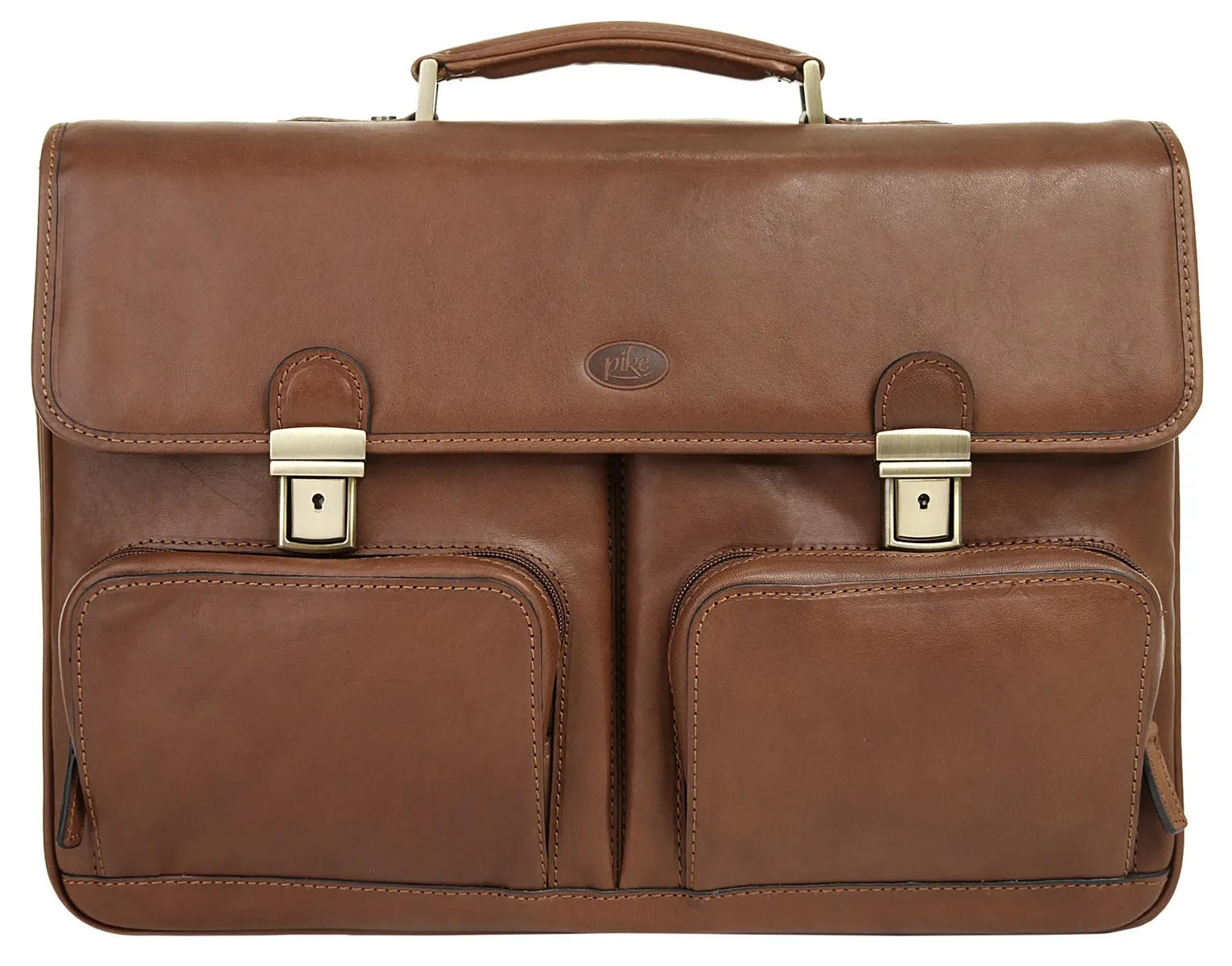 

Портфель Pike, натуральная кожа Piké, коричневый