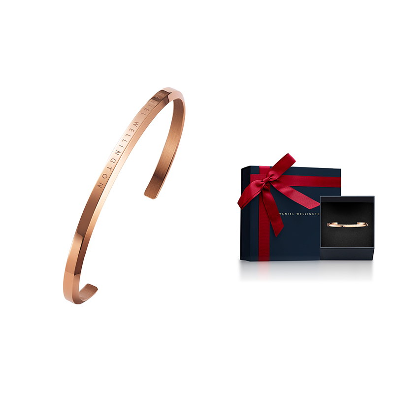 

DW/DanielWellington Даниэль Веллингтон Alloy XK позолоченный браслет унисекс с синтетическими фианитами розовое золото