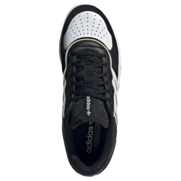 Кроссовки оригиналы courtic Adidas, черный — фото 3