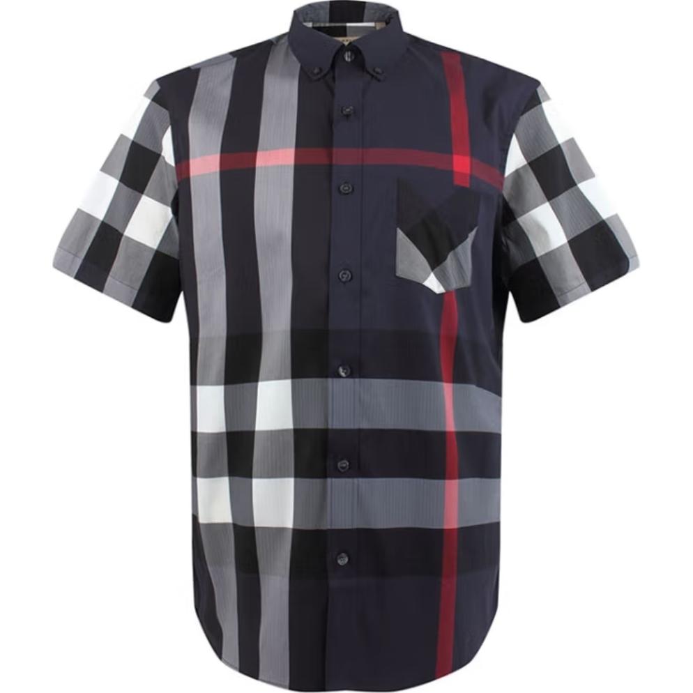 

Футболка мужская Navy Burberry, морской синий