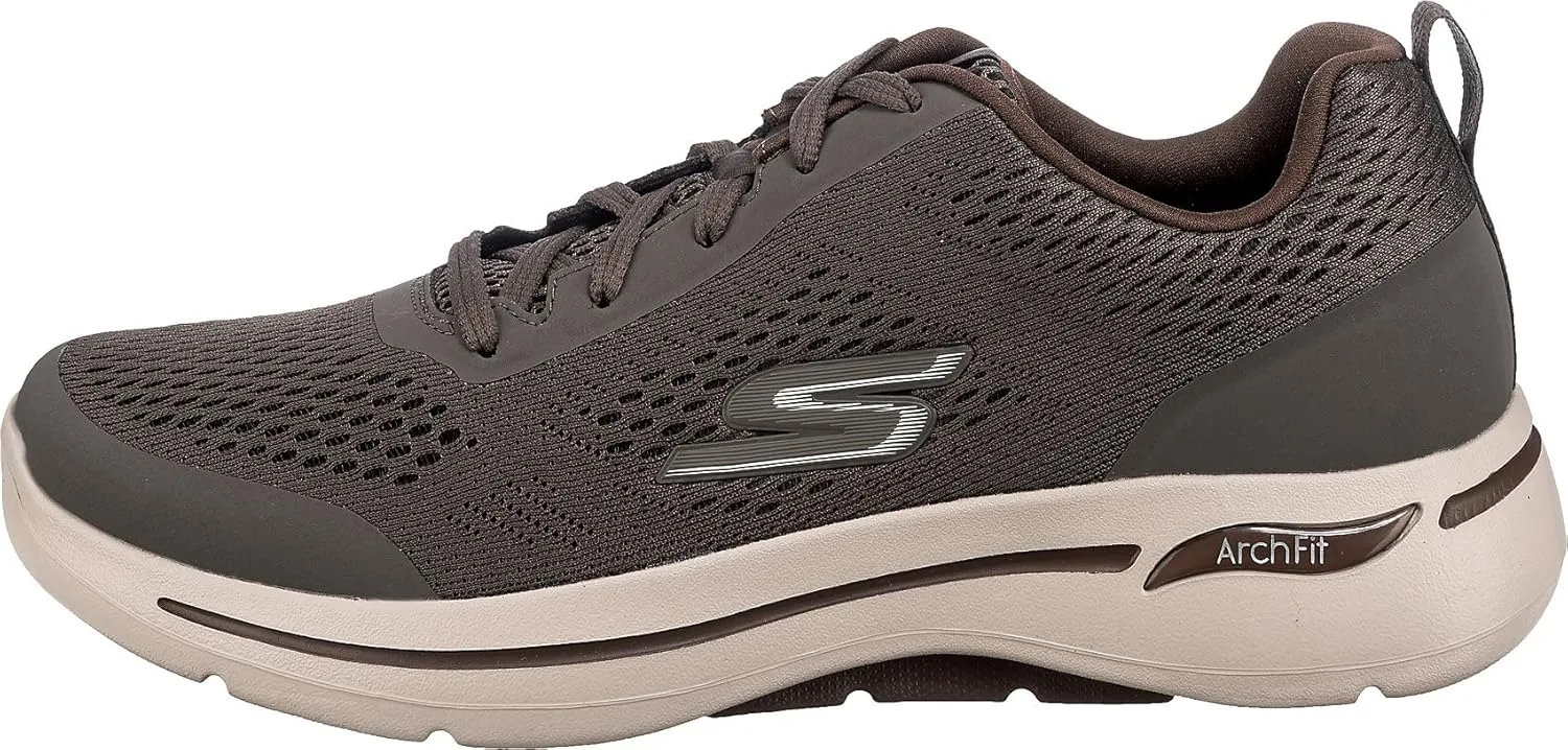 Мужские кроссовки Skechers Go Walk Arch Fit Idyllic, бежевый — фото 2
