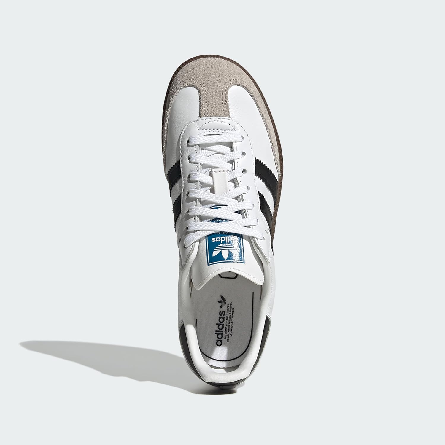 Кроссовки Adidas Samba OG для старших детей, белый — фото 3