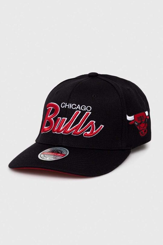 

Бейсболка Mitchell & Ness из смесовой шерсти Mitchell&Ness, красный, Черный, Бейсболка Mitchell & Ness из смесовой шерсти Mitchell&Ness, красный