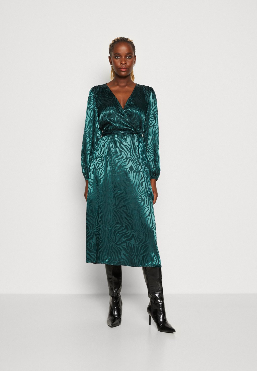 

Летнее платье Jdydiffi Wrap Dress JDY, цвет scarab