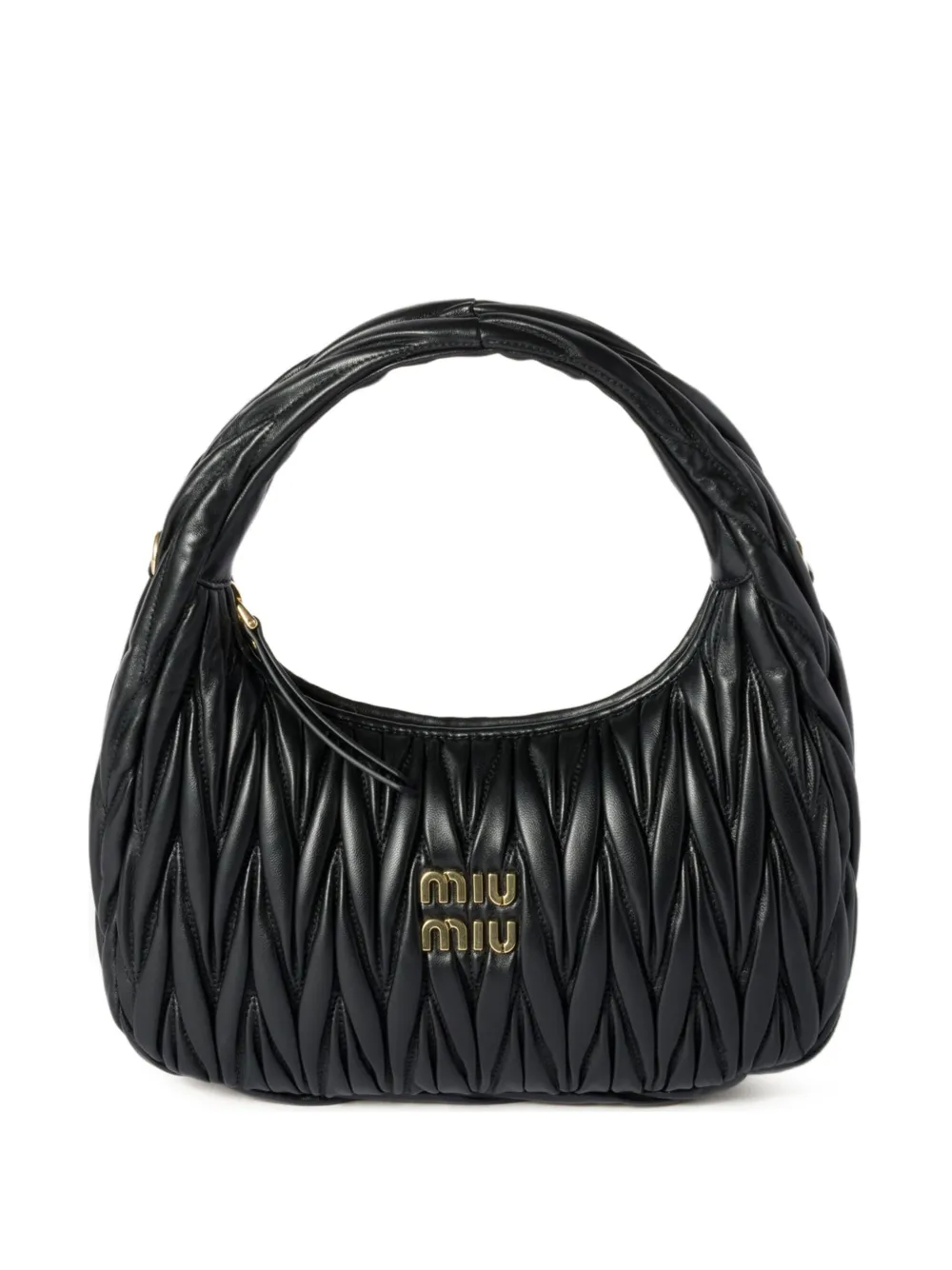 

Стеганая сумка-тоут Wander MIU MIU, черный