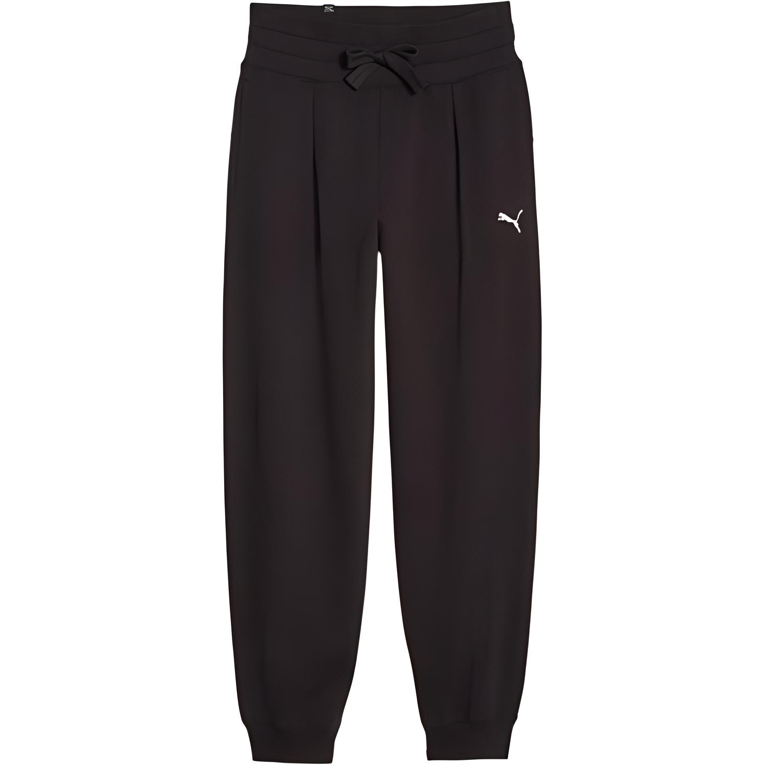 

PUMA Вязаные спортивные штаны женские черные