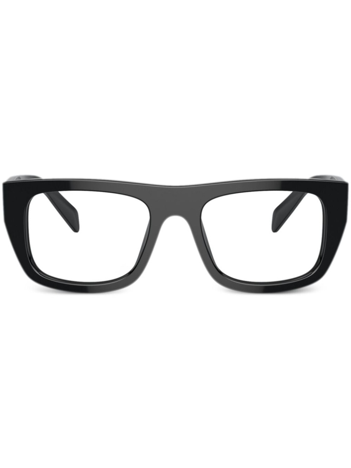 

Очки в прямоугольной оправе Prada Eyewear, черный