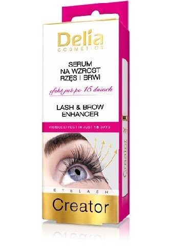 

Кондиционер, стимулирующий рост ресниц и бровей, 10 мл Delia Cosmetics
