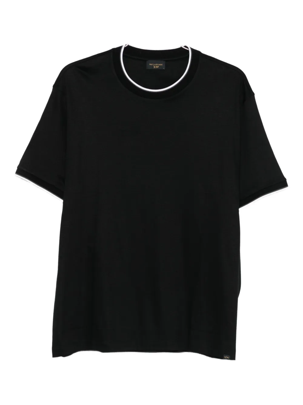 

Футболка с контрастным кантом Paul & Shark, черный