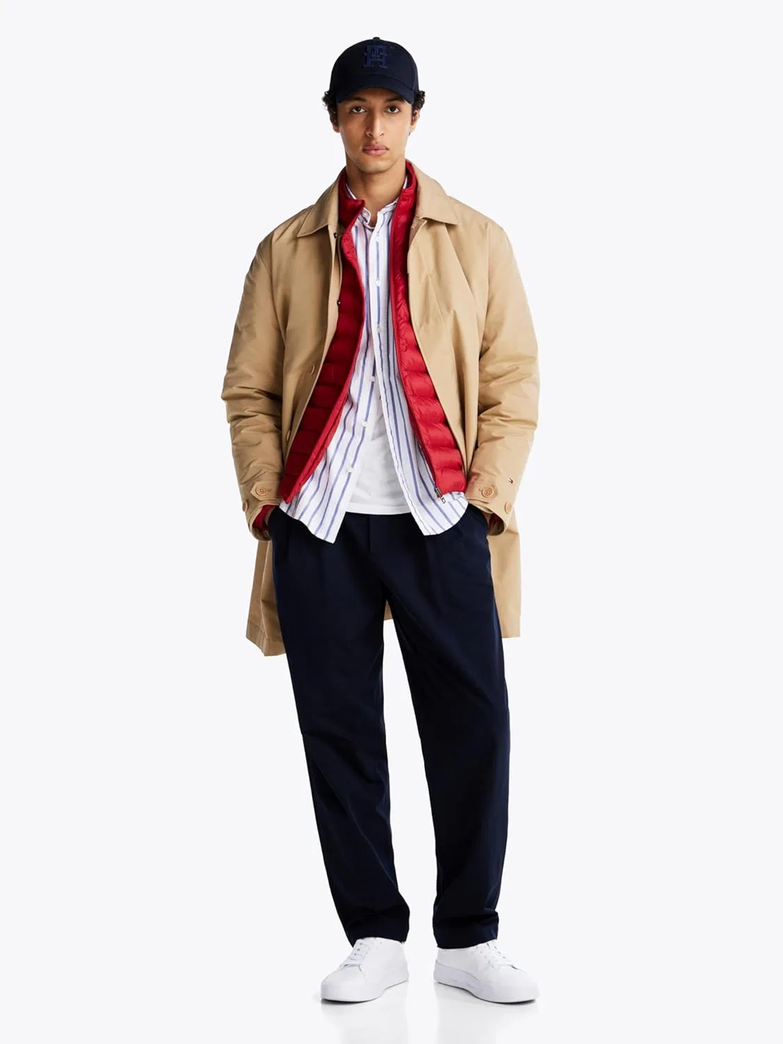 Мужские кроссовки Tommy Hilfiger, fm0fm05367, White Desert Sky — фото 2