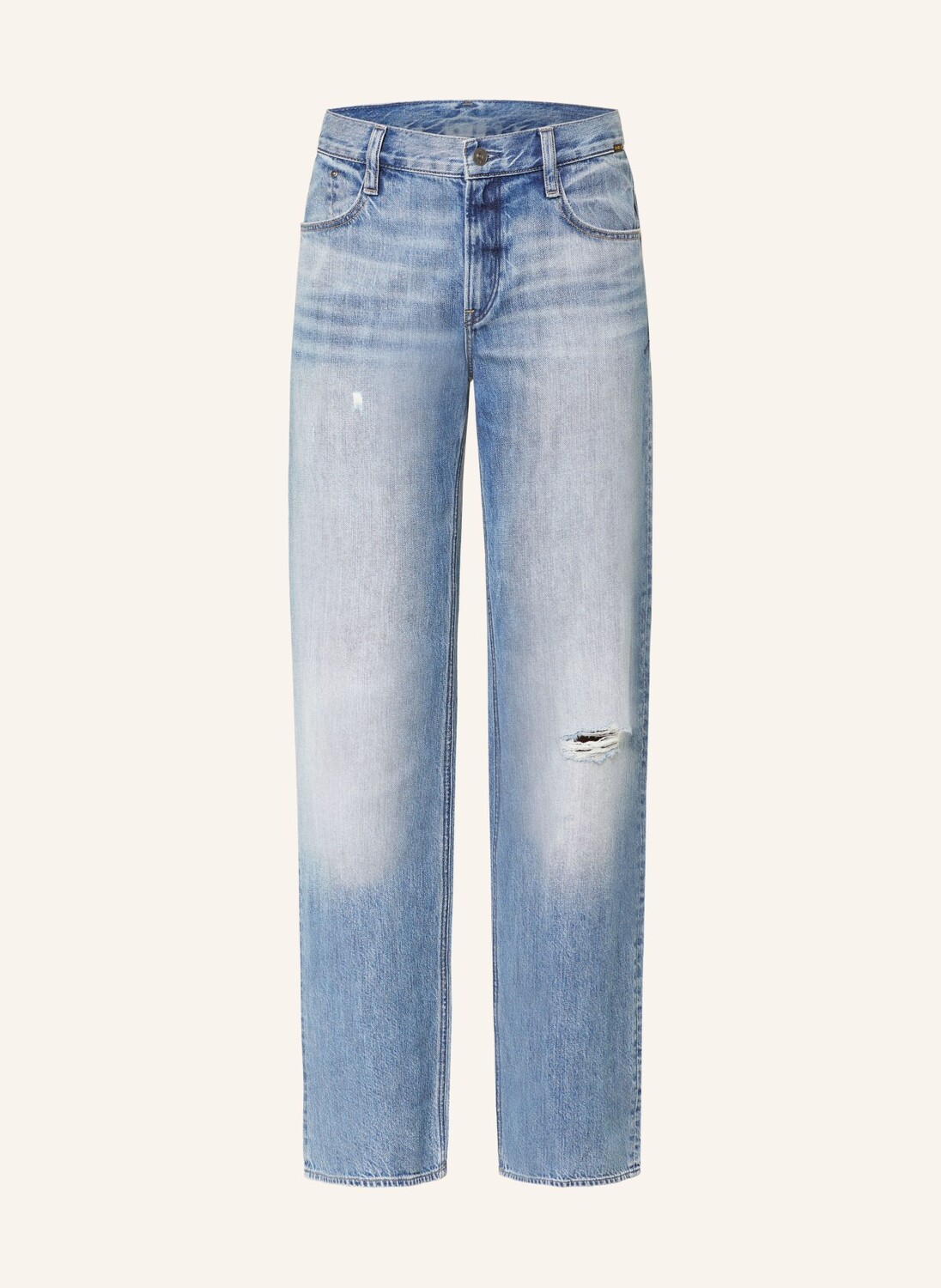 

Джинсы джуди G-Star RAW, цвет G565 faded denali blue destroyed