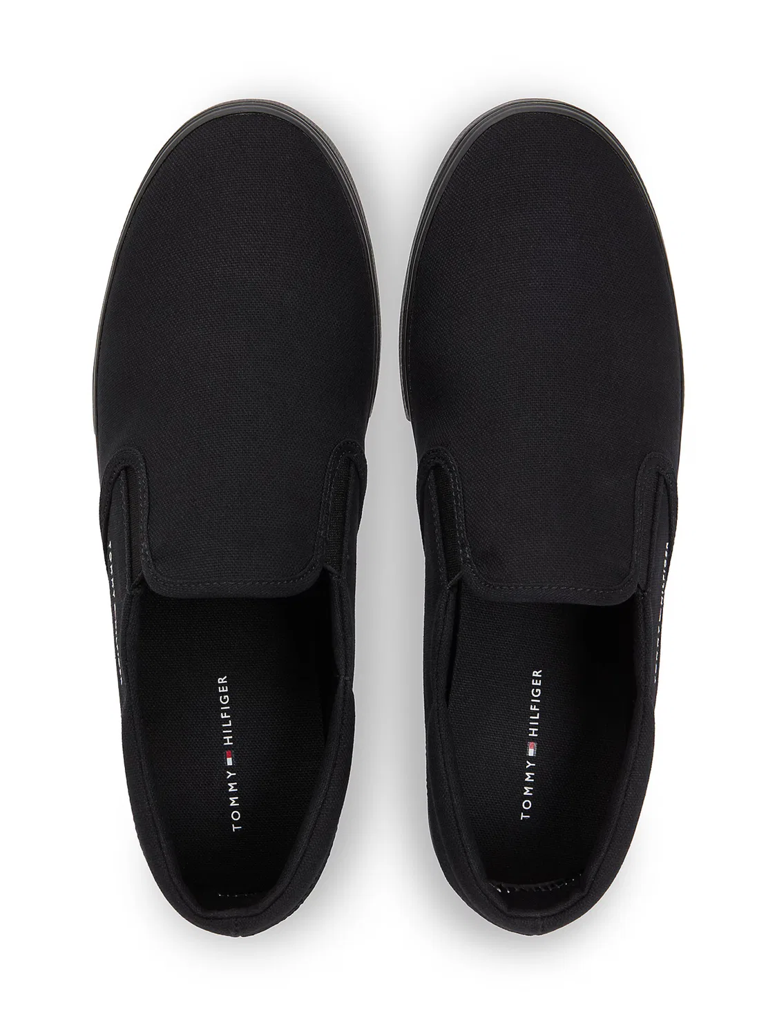 Слипоны Tommy Hilfiger, Black — фото 3