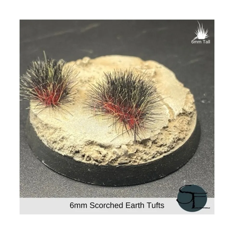 

Выжженная земля — естественный макет (6 мм), Exotic Tufts