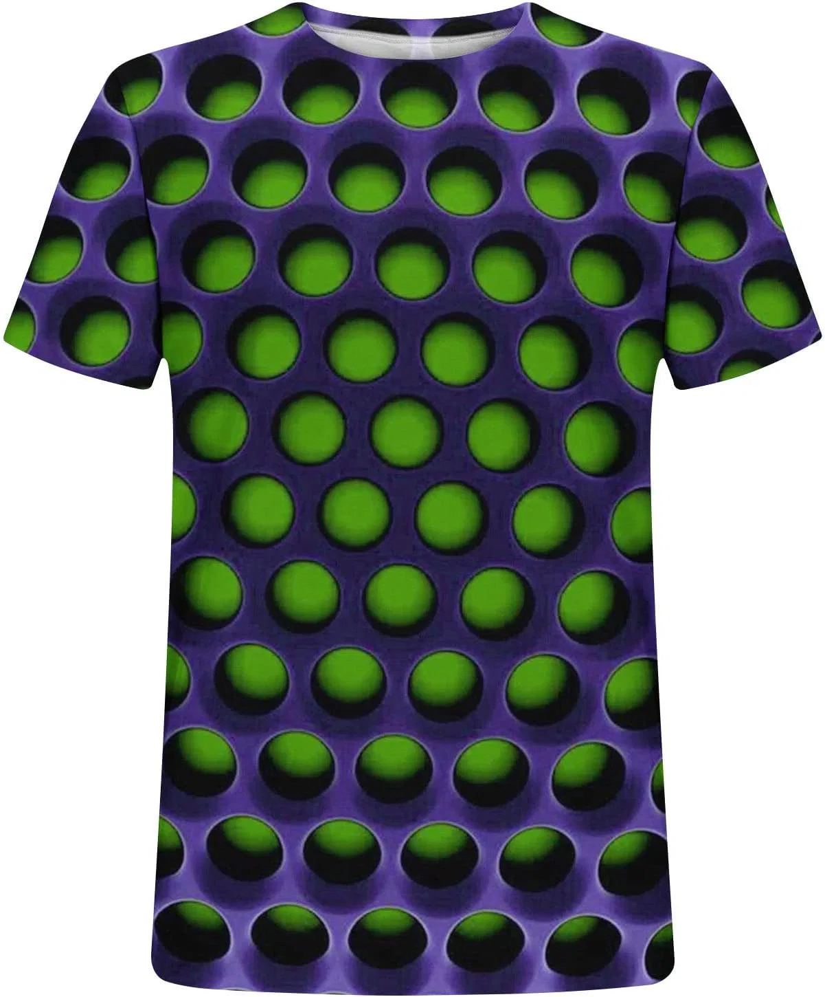 Футболка с принтом, дышащая, Generic, P-365 Lime Green — фото 4