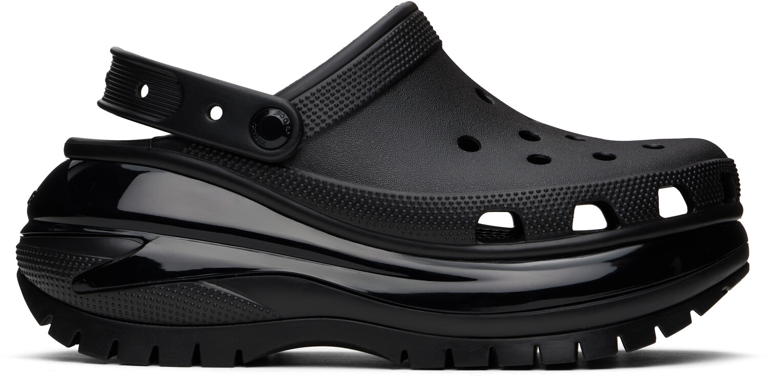

Мега-крушительные сабо Crocs, черный