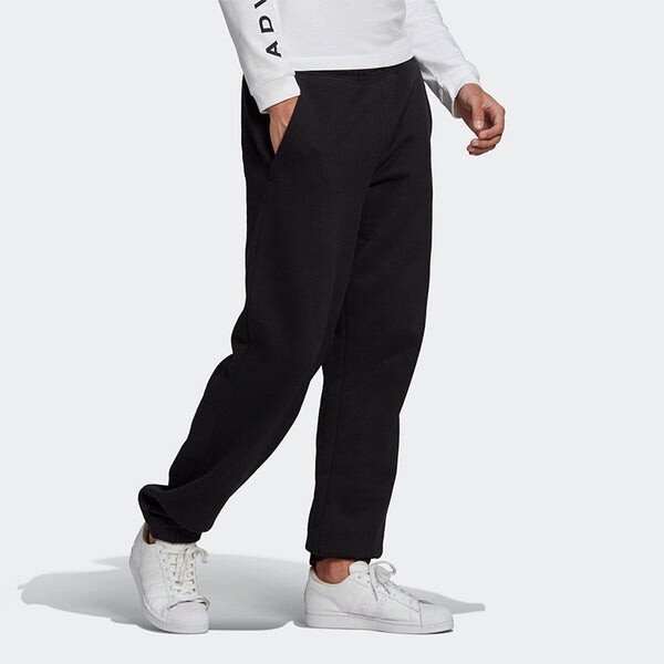 Спортивные штаны adidas originals Running Training Stay Warm Lacing Casual Sports Pants Black, черный — фото 2