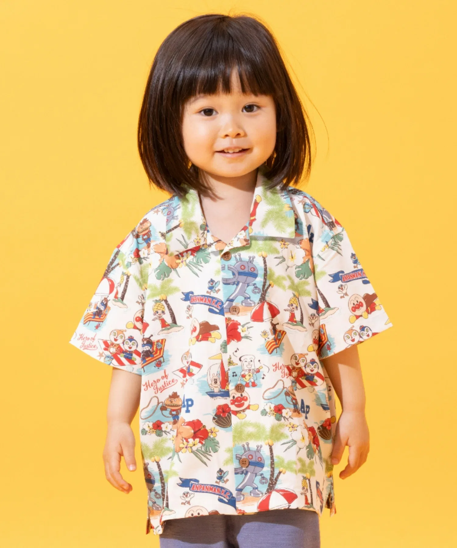Детская гавайская рубашка ANPANMAN KIDS COLLECTION — фото 3