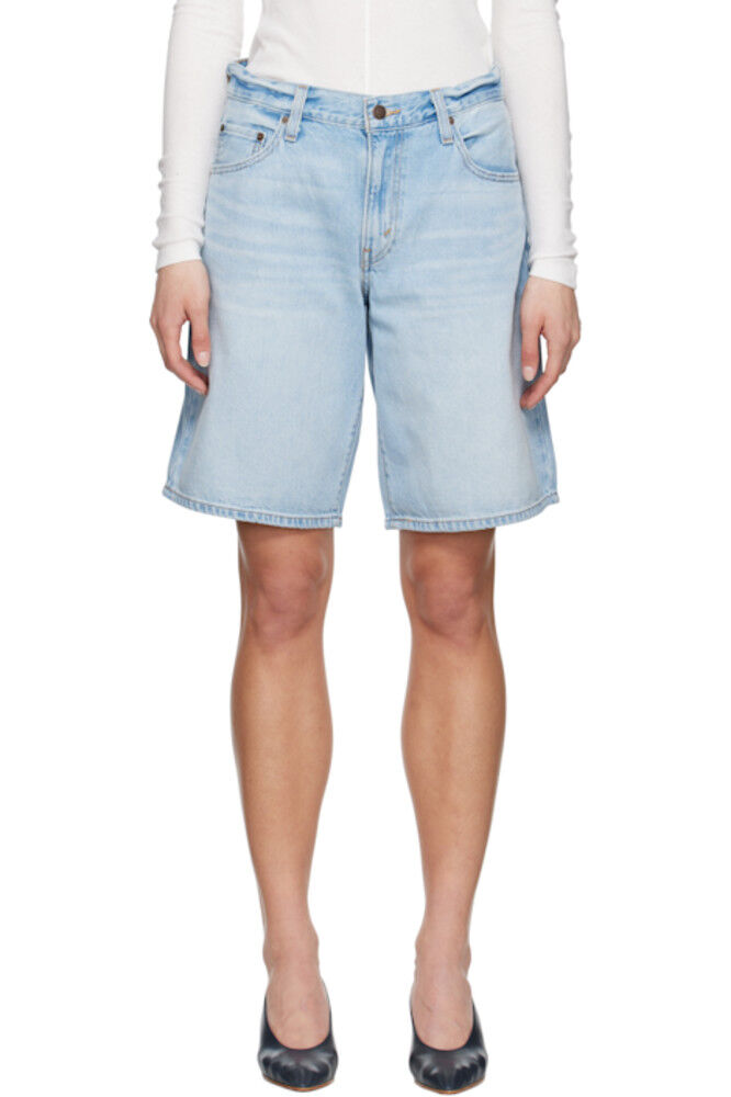 

Синие мешковатые джинсовые шорты Dad Levi's