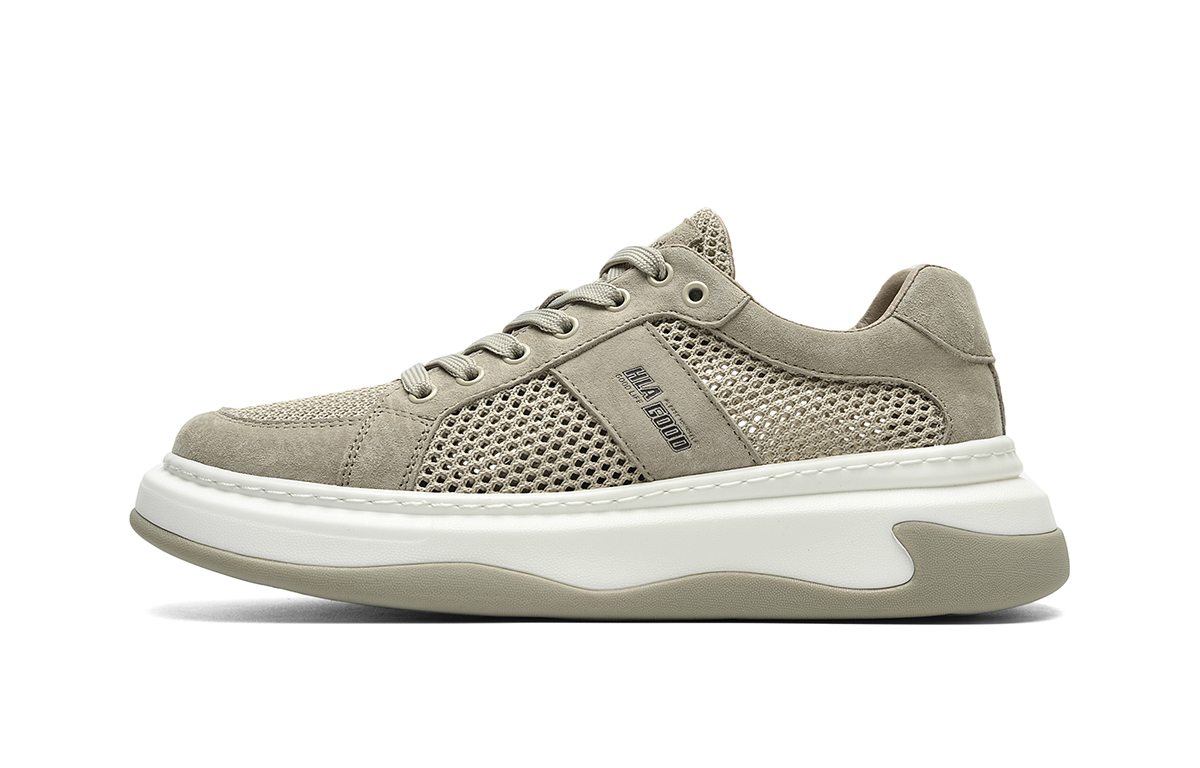 

Мужские низкие скейтерские кроссовки HLA, черные