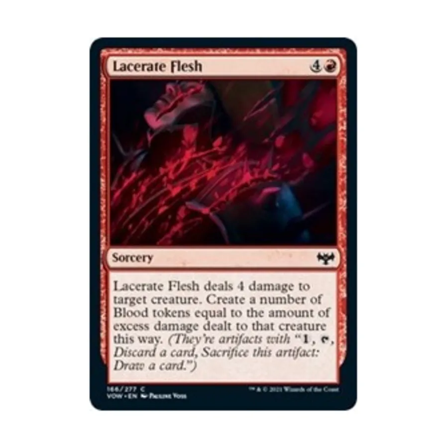 

CCG Разорвать плоть (С), MTG - Innistrad: Crimson Vow