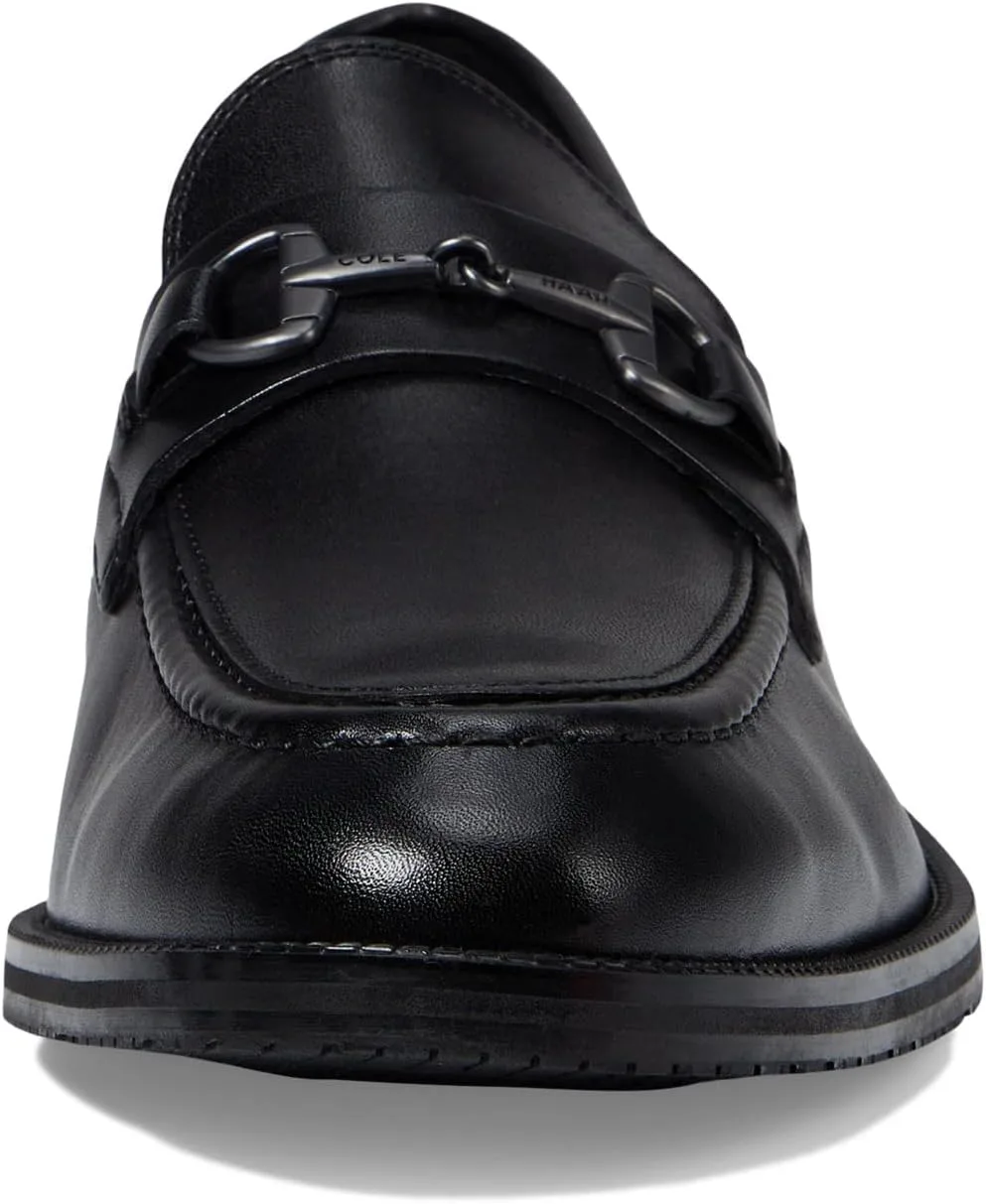 Мужские лоферы Cole Haan Modern Essentials с пряжкой, черный — фото 2