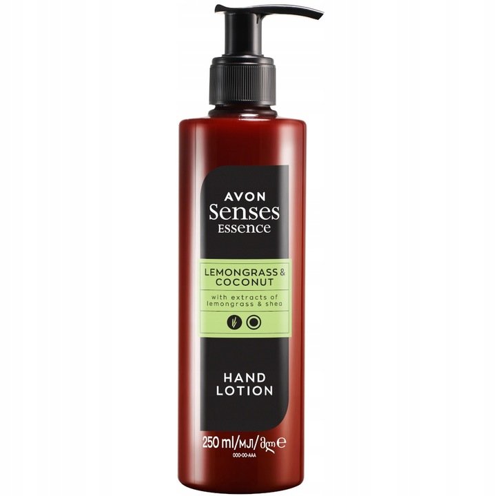 

Avon Senses Essence, лосьон для рук для женщин, лемонграсс и кокос, 250 мл