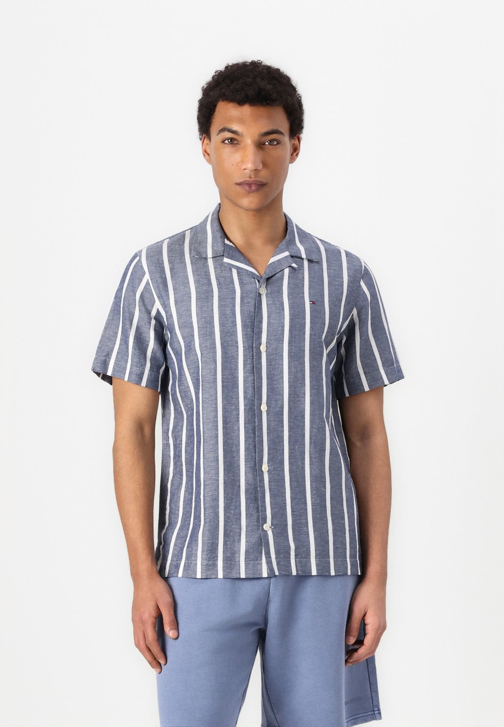 

Рубашка BLEND STRIPED SHIRT Tommy Hilfiger, темно-синий