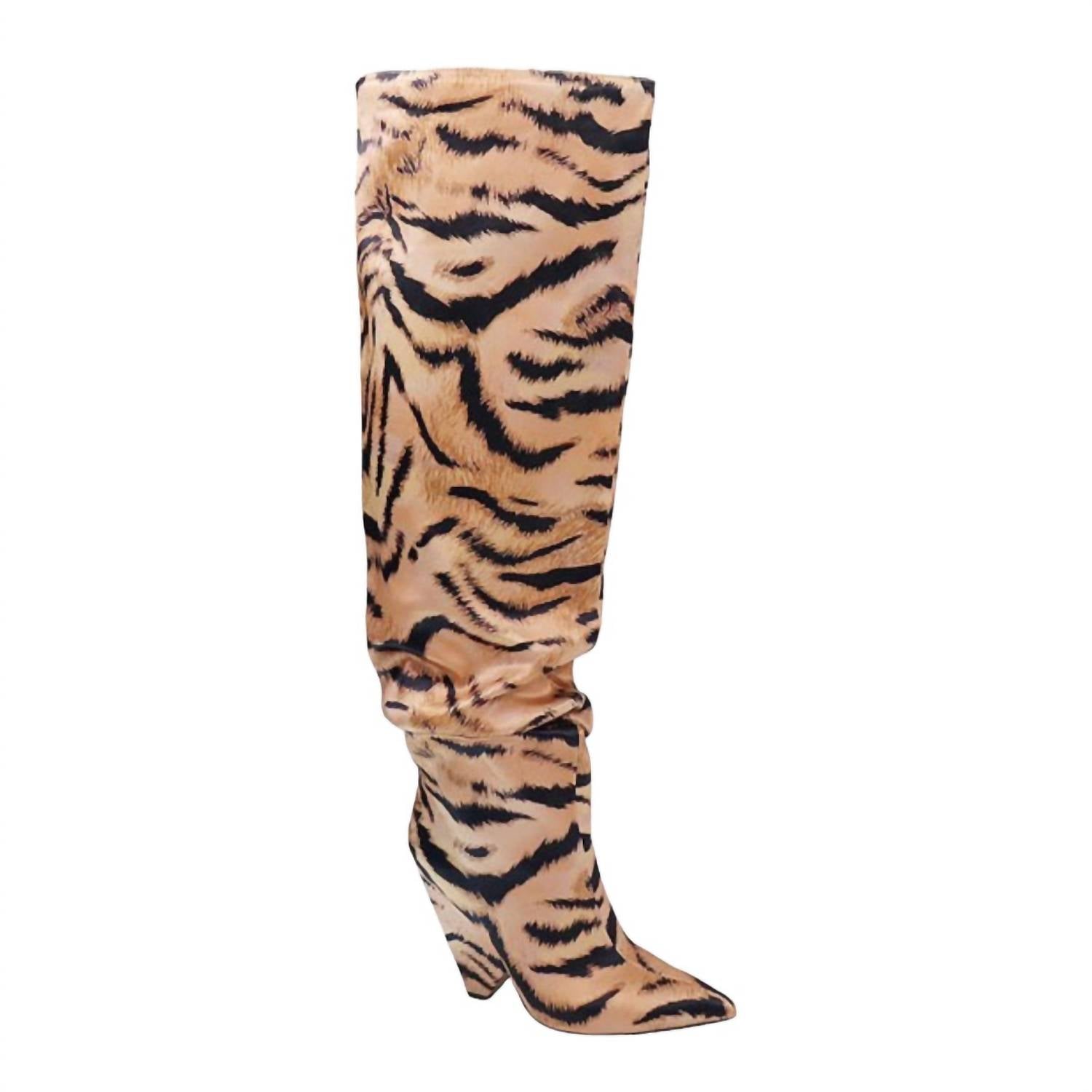 Женские высокие ботинки Tiger в цвете коричневый/черный SOTD FOOTWEAR