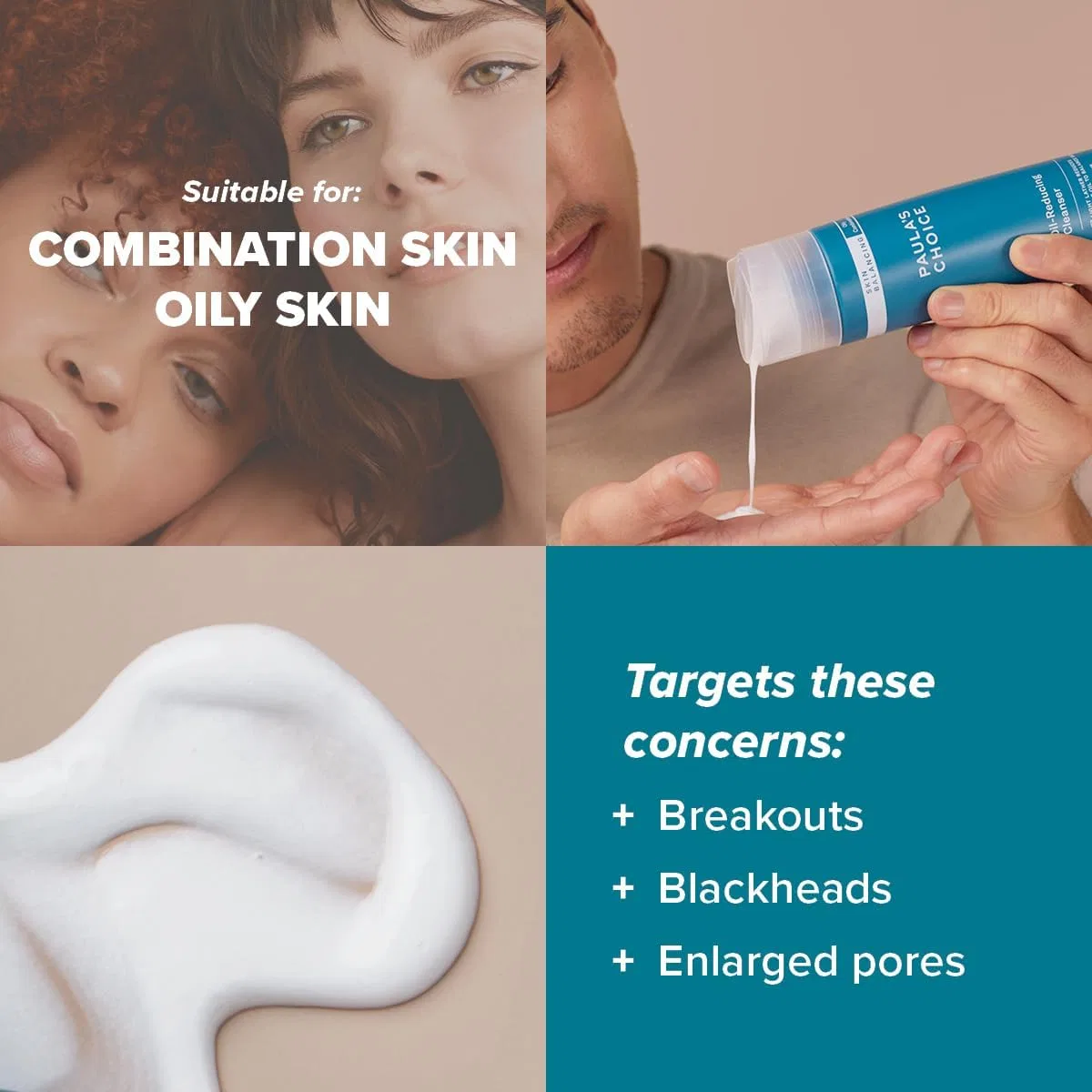 Пенка для умывания Paula's Choice — «SKIN BALANCING» с алоэ вера от — фото 3