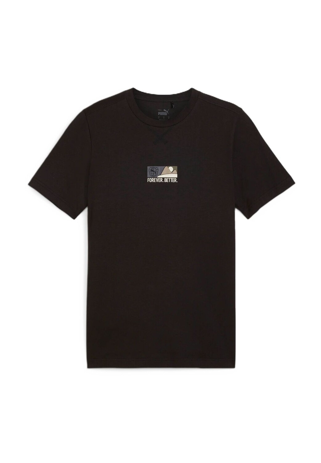 

Мужская хлопковая футболка Better Sportswear PUMA, цвет 01 Puma Black